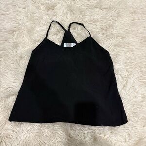 Chic Black Camisole Top